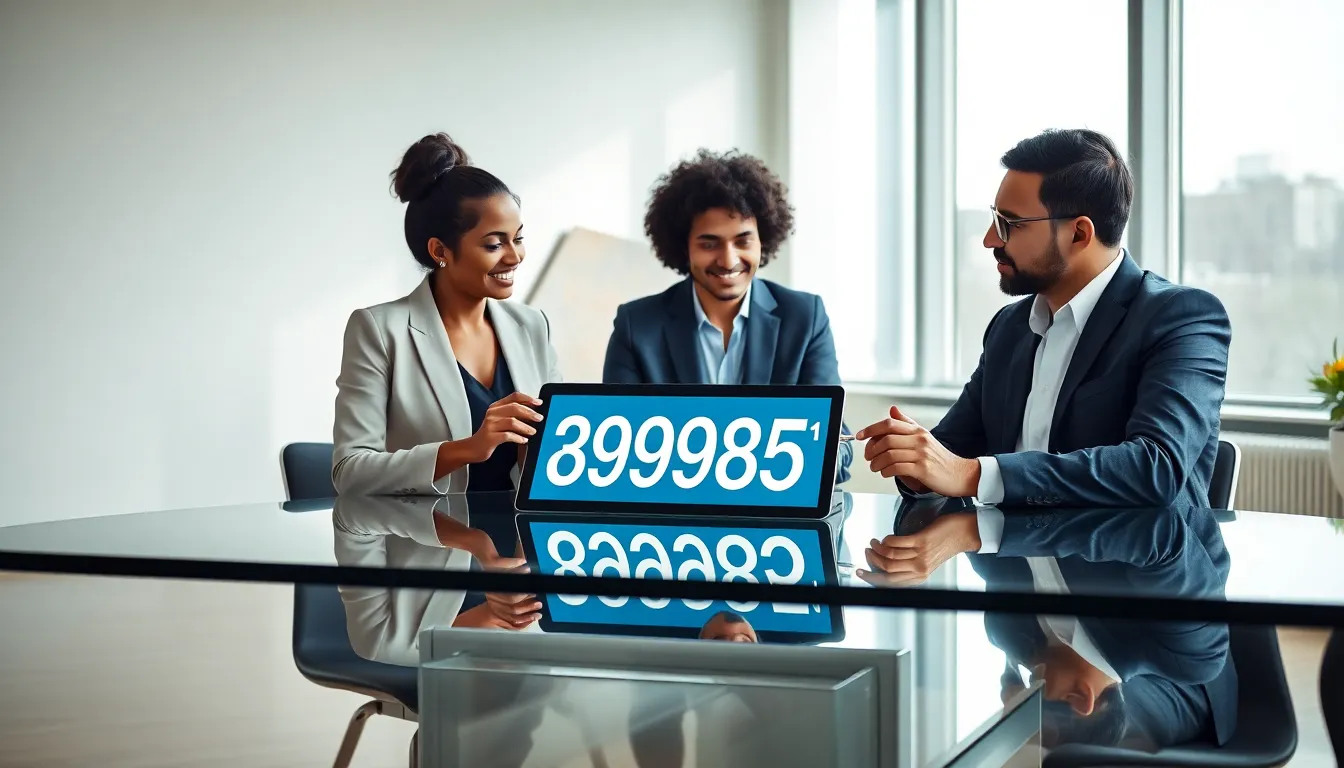professionals discussing the significance of the number 3899859441.